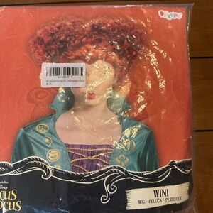 Disguise Hocus Pocus Wini Kids Costume Wig - Red, Green, Purple